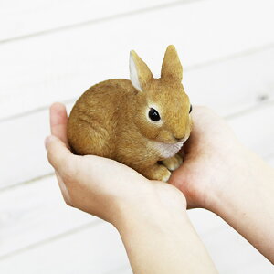 うさぎ 貯金箱 リアル オブジェ 置物 PET BANK RABBIT ( ペットバンク ラビット )
