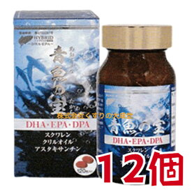 DHA 青魚の宝 120粒 12個 西海製薬 ハイブリッドDHA EPA