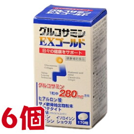 16時までのご注文【あす楽対応】 グルコサミンEXゴールド 170粒 6個 旧 グルコサミンEXIII EX3 東亜薬品 グルコサミンEX