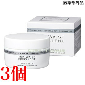 16時までのご注文当日発送 トキワSF エクセレント 61g 3個 薬用クリーム 医薬部外品 常盤薬品 旧 トキワスキンフード 63g から リニューアル