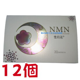 NMN 雪月花 30粒 12個 チュアブルタイプ 中央薬品 バイタルファーム