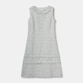 PLATINE/PLATINE Papillon tweed クルーネック ワンピース[全2色]ginzamaggy 銀座 マギー 銀座maggy MAGGY ギンザマギー ぎんざまぎー 送料無料 トレンド レディース ファッション 20代 30代 40代 プレゼント ギフト ラッピング無料 sale SALE セール