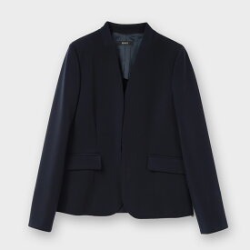 MAGGY/ストレッチ ノーカラー ジャケット[全2色]ginzamaggy 銀座 マギー 銀座maggy MAGGY ギンザマギー ぎんざまぎー 送料無料 トレンド レディース ファッション 20代 30代 40代 プレゼント ギフト ラッピング無料 sale SALE セール