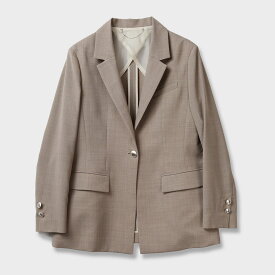MAGGY/New Standard & New Basic シングル ジャケット[全2色]ginzamaggy 銀座 マギー 銀座maggy MAGGY ギンザマギー ぎんざまぎー 送料無料 トレンド レディース ファッション 20代 30代 40代 プレゼント ギフト ラッピング無料 sale SALE セール
