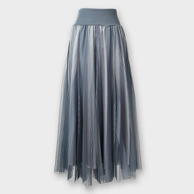 OfSTYLE/【手洗い可】ラインデザイン チュール フレアスカート[全2色]ginzamaggy 銀座 マギー 銀座maggy MAGGY ギンザマギー ぎんざまぎー 送料無料 トレンド レディース ファッション 20代 30代 40代 プレゼント ギフト ラッピング無料