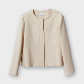 OfSTYLE/ノーカラー 切り替えライン ジャケット[全2色]ginzamaggy 銀座 マギー 銀座maggy MAGGY ギンザマギー ぎんざまぎー 送料無料 トレンド レディース ファッション 20代 30代 40代 プレゼント ギフト ラッピング無料