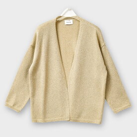 I wonder if.../【手洗い可】ニット シャイニー ロング カーディガン[全5色]ginzamaggy 銀座 マギー 銀座maggy MAGGY ギンザマギー ぎんざまぎー 送料無料 トレンド レディース ファッション 20代 30代 40代 プレゼント ギフト ラッピング無料 sale SALE セール