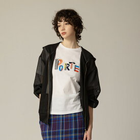 pool studio alivier/【手洗い可】PORTE 刺繍プリント Tシャツ[全3色]ginzamaggy 銀座 マギー 銀座maggy MAGGY ギンザマギー ぎんざまぎー 送料無料 トレンド レディース ファッション 20代 30代 40代 プレゼント ギフト ラッピング無料 sale SALE セール