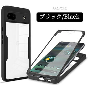 Google Pixel 6a P[X IV@360°Sʕی Google Pixel 6a P[X ONA ϏՌ SoftBank SIMt[ O[O sNZ 6aJo[ ʕی ϋv Vv  PC+TPU n[hVF obN 