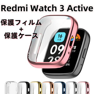 Redmi Watch 3 Active یP[X ی tB Redmi Watch3 ActiveP[X ϏՌ ʃtB Xiaomi Redmi Watch3Active یJo[ bL Sʕی X}[gEHb` bh~[EHb`3p Jo[ TPU t