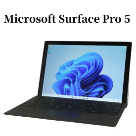 Microsoft Surface Pro 5 Core i7 8GB SSD256GB 12.3型 Windows11 Pro 無線LAN Bluetooth Webカメラ WPS Office付き オフィス 中古パソコン ノートPC タブレット 90日保証【中古】