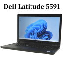 【メモリ32GB】Dell Latitude 5591 第8世代 Core i7 32GB SSD512GB Full-HD 15.6型 15.6インチ Windows11 Webカメラ Wi-Fi Bluetooth WPS Office付き テンキー付き オフィス ノートパソコン 中古パソコン ノートPC 90日保証 【中古】