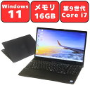 【現物画像】FUJITSU 富士通 LIFEBOOK WA3/D3 第9世代 Core i7 メモリ16GB SSD512GB HDD1TB ブルーレイ 15.6インチ Wi-Fi Webカメラ Bluetooth Windows11 WPS Office オフィス 中古パソコン ノートパソコン ノートPC 【中古】