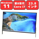 FUJITSU 富士通 FMV ESPRIMO FH77/D1 FMVF77D1B ホワイト/ゴールド 第8世代 Core i7 8GB 1TB ブルーレイ Full-HD 23.8型 23.8インチ Wi-Fi Windows11 Webカメラ WPS Office付き オフィス 中古パソコン デスクトップ 一体型 安心90日保証 【中古】