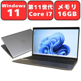 【第11世代Core i7】DELL LATITUDE 5520 プレミアム Core i7 メモリ16GB NVMe SSD512GB 15.6型 15.6インチ 無線LAN Wi-Fi6 Windows11 Bluetooth Webカメラ テンキー付き WPS Office付き オフィス 中古パソコン ノートPC ノートパソコン ノートPC 90日保証 【中古】