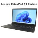 【在庫処分特価】Lenovo ThinkPad X1 Carbon 20KH-004UJP 第8世代 Core i5 8GB SSD256GB Full-HD 14型 14インチ Windows11 Pro 無線LAN Wi-Fi Bluetooth Webカメラ WPS Office付き オフィス 中古パソコン ノートパソコン ノートPC 90日保証 【中古】