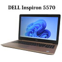 DELL Inspiron 5570 ローズゴールド 第8世代 Core i7 メモリ16GB SSD256GB Full-HD 15.6型 15.6インチ Wi-Fi Bluetooth Windows11 Webカメラ WPS Office付き オフィス 中古パソコン ノートPC ノートパソコン 90日保証【中古】