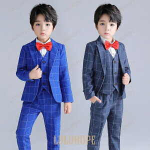 子供 スーツ フォーマル 男の子 入学式 卒業式 卒園式 結婚式 ブレザージャケット 七五三 発表会 4点セット 80 90 100 110 120