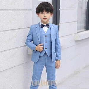 子供 スーツ セット 子供服 フォーマル 男の子スーツ 結婚式 おしゃれ 入学式 卒業式 子供スーツ 格安 七五三 ブルー チェック