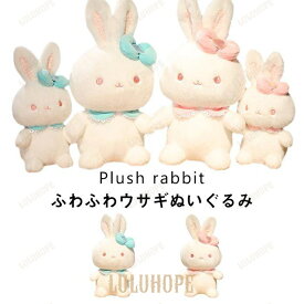 【ポイント10倍】ぬいぐるみ　うさぎ　ウサギ　かわいい　抱き枕　添い寝　インテリア雑貨　お祝い　プレゼント