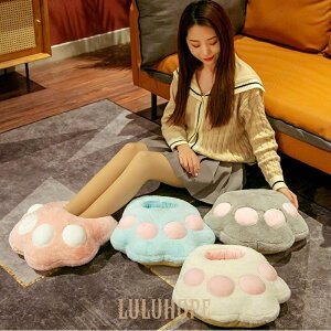 フットウォーマー ぬいぐるみ 猫の爪 蓄熱 暖かい 冬 防寒 足元あったかウォーマー あったか グッズ 足温器 冷え防止 暖房器具