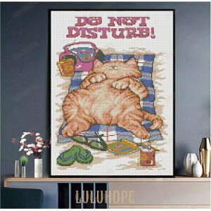 クロスステッチキット 刺繍 キット 手芸キット 初心者 クロスステッチ クロス刺繍 自由気まま 猫 動物 やり方簡単 進級 初心者 手作り 室内 三四郎市場