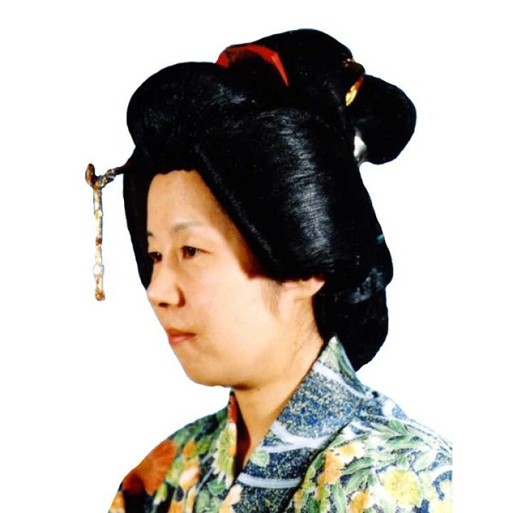 楽天市場】本格 高島田 かつら【時代劇 演劇 仮装 コスプレ 島田まげ 