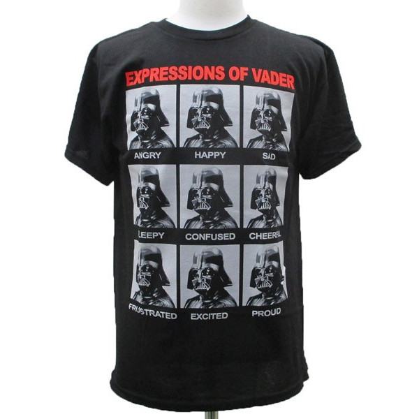 楽天市場】Vader Expressions ブラック【USA版 スターウォーズ Tシャツ