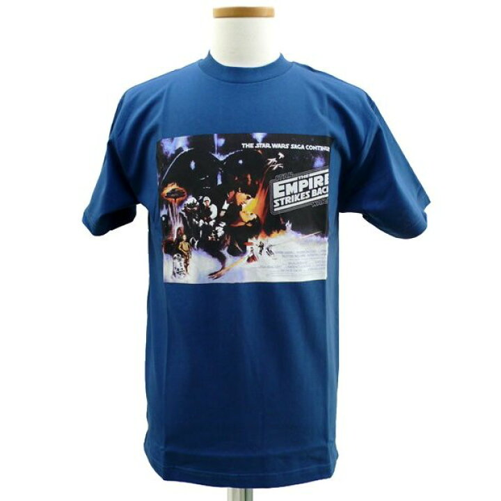 楽天市場】スターウォーズTシャツ 帝国の逆襲 ポスター柄Tシャツ【USA  