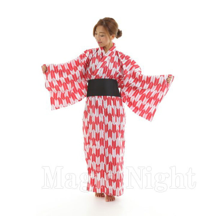 楽天市場】矢がすり着物 帯付き【時代劇 サンバ ダンス 大奥 腰元 奥女 