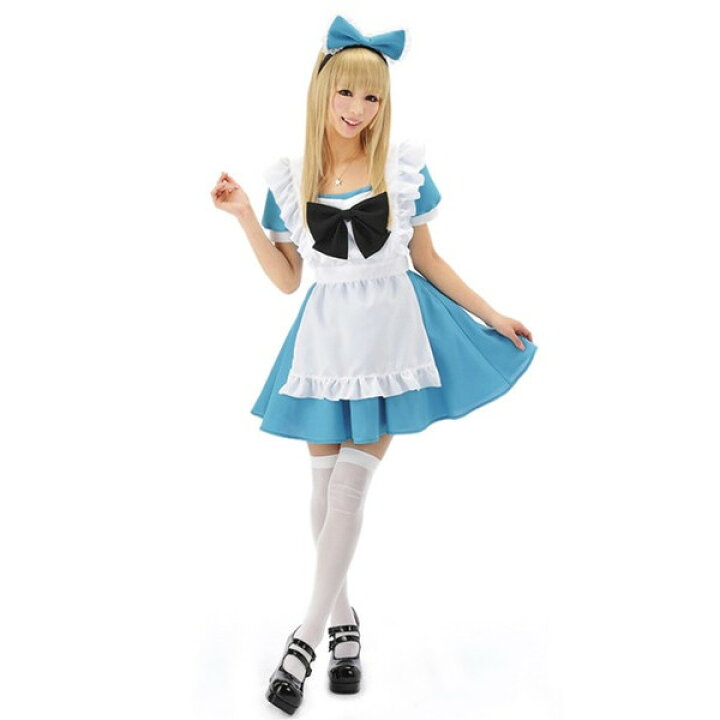楽天市場 アリスガール コスチューム 大人用 女性用 Ladies ディズニー ハロウィン 仮装 衣装 レディース 不思議の国のアリス マジックナイト Jg4227 ハロウィン仮装 マジックナイト