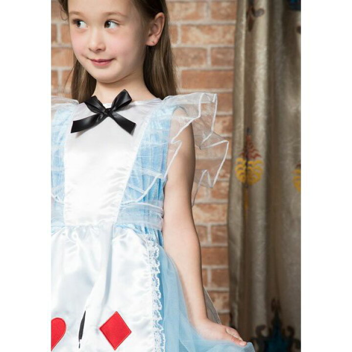 楽天市場 ロマンティックアリス キッズ 子供用 ワンピース ドレス ハロウィン 仮装 衣装 コスチューム 水色 女の子用 Kids Child コスプレ 不思議の国のアリス風 ドレス マジックナイト Cs062 ハロウィン仮装 マジックナイト