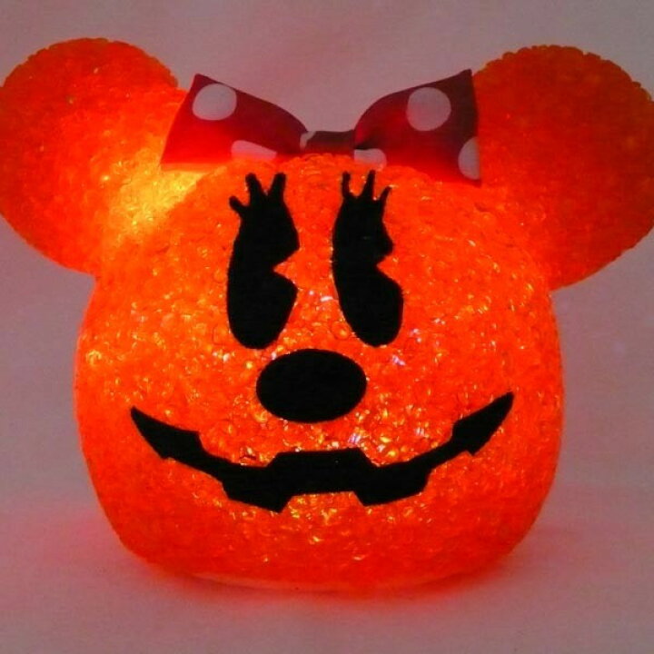 楽天市場 かぼちゃミニー レインボーランタン ディズニー ハロウィン グッズ パンプキン ミニー 定形外発送可 1ｐ350円 2ｐ510円 マジックナイト Fs8105 ハロウィン仮装 マジックナイト