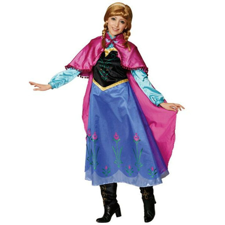 楽天市場 アナと雪の女王 アナ コスチューム 女性用 レディース Ladies ディズニー 公式 グッズ ハロウィン 仮装 衣装 アナ雪 ロングドレス マジックナイト Rj ハロウィン仮装 マジックナイト