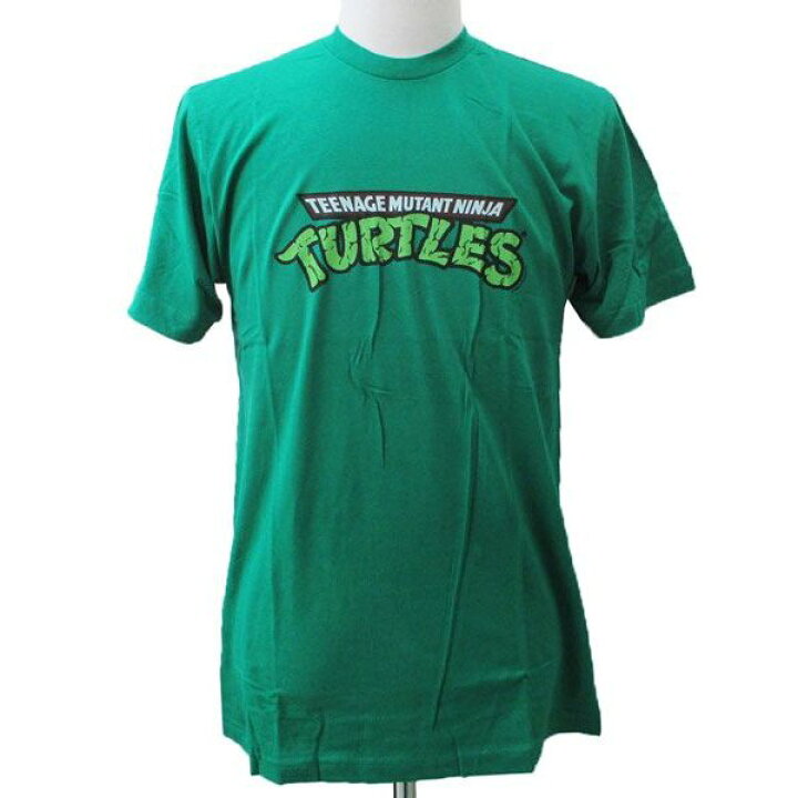 楽天市場】タートルズTシャツ TURTLESロゴ ケリーグリーン【ニンジャ  