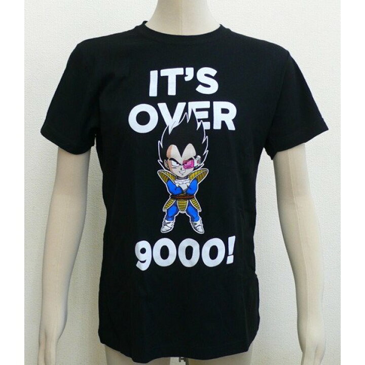楽天市場 ベジータ It S Over 9000 女性用 Usa版ドラゴンボールz Tシャツ Usa版 アニメ名言ｔシャツ Dragon Ball Z Mサイズ ネコポス発送 マジックナイト Dzws2253 ハロウィン仮装 マジックナイト