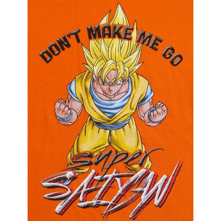 楽天市場】Super Saiyan オレンジ【USA版 ドラゴンボールZ Tシャツ Don 