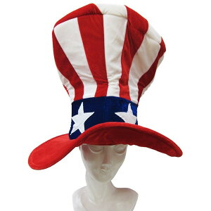 ジャイアントアンクルサムハット 星条旗柄アメリカンハット【メチャクチャでかいアメリカンハット】マジックナイト EL290830