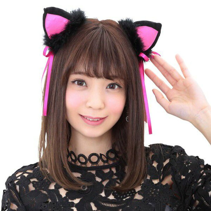 楽天市場 キャットキャットピン ブラック ハロウィン ヘアピン キャット 猫耳ピン 黒猫 ねこみみ 猫みみ ねこ耳 コスプレ プチ仮装 グッズ アクセサリー 定形外発送可 1ｐ300円 マジックナイト Cs ハロウィン仮装 マジックナイト