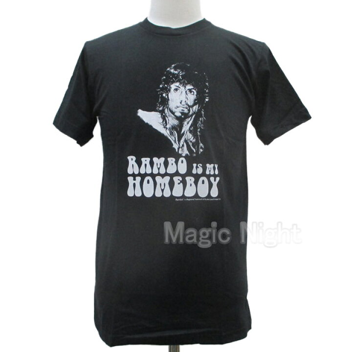 楽天市場】ランボー RAMBO is MY HOMEBOY【映画 Tシャツ 
