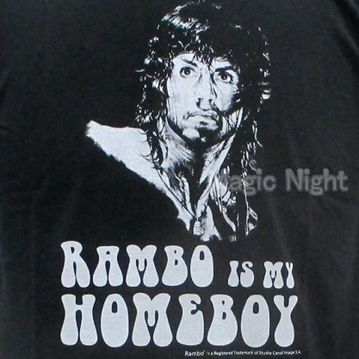 楽天市場】ランボー RAMBO is MY HOMEBOY【映画 Tシャツ 