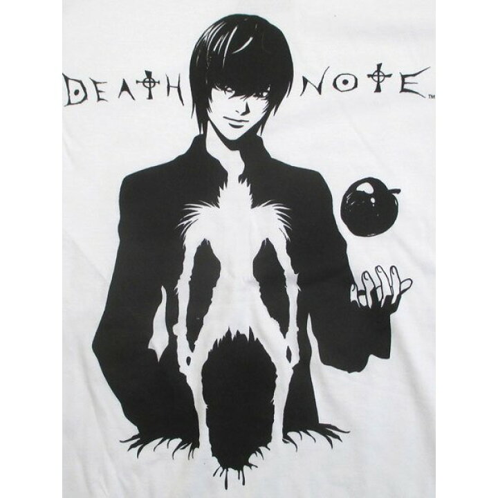 楽天市場 デスノート B W Ryuk In Silhouette ｔシャツ リューク シルエット ブラック ホワイト アニメ 映画 デスノート ロゴ 夜神月 死神リューク メンズ 白 S M Lサイズ ネコポス発送 マジックナイト Noas29 ハロウィン仮装 マジックナイト