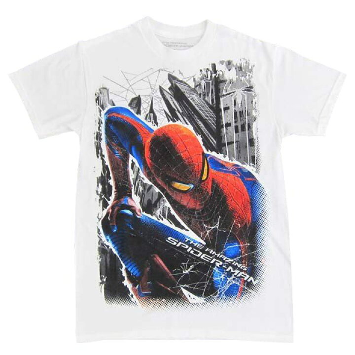 楽天市場】スパイダーマンTシャツ Stalking Spidey アメイジング 