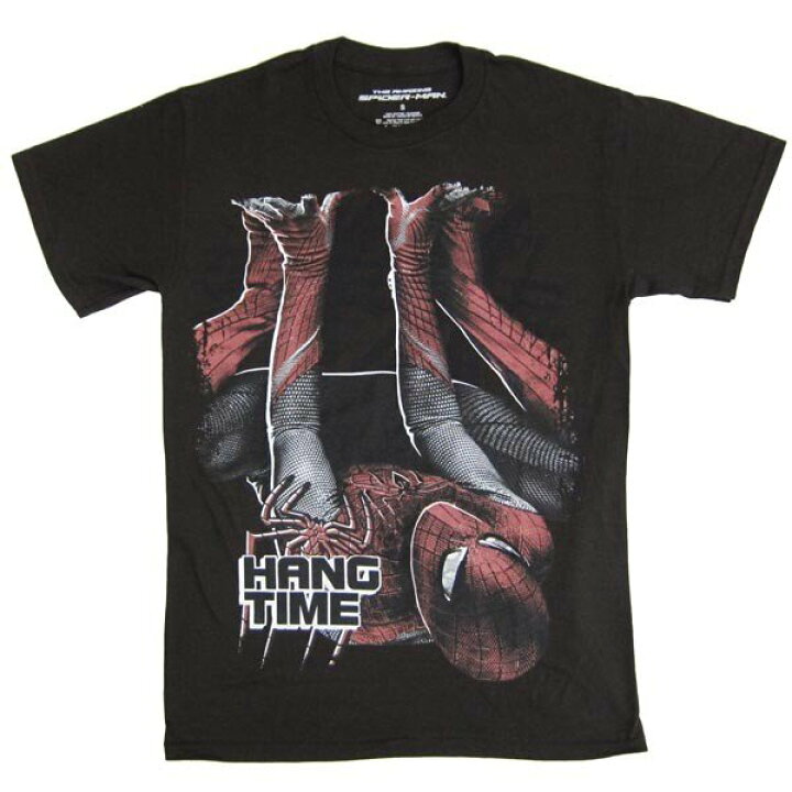 楽天市場】スパイダーマンTシャツ Hang Time アメイジング  