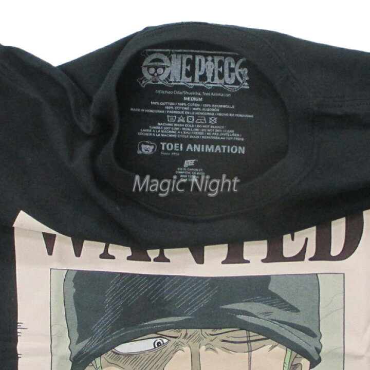 楽天市場】ワンピース ウォンテッド ゾロ Tシャツ【アニメ 漫画 ワンピ 