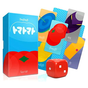 トマトマト【カードゲーム ボードゲーム パーティーゲーム 3〜6人プレイ 早口言葉 6歳以上 子供〜大人まで 親子 家族 友達 小学生 知育 認知症予防 脳トレ】小型宅配便発送 送料無料 マジッ