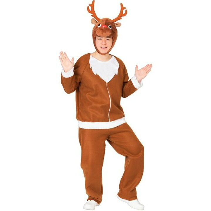 楽天市場 コミカルトナカイ コスチューム メンズ 男性用 大人用 クリスマス トナカイ コスプレ 衣装 マジックナイト Cs8741 ハロウィン仮装 マジックナイト