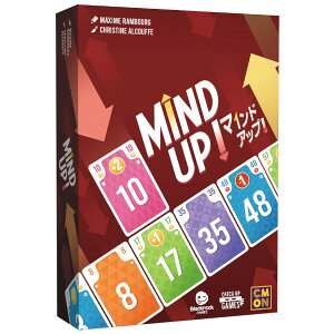 マインドアップ!【MIND UP カードゲーム ボードゲーム パーティーゲーム テーブルゲーム アナログゲーム 3〜6人プレイ 8歳以上 子供〜大人まで 親子 家族 友達 小学生】小型宅配便発送 送料