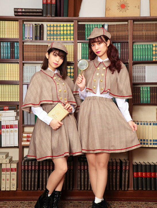 楽天市場】ガーリーシャーロック 大人用【探偵 コスプレ 衣装 仮装 