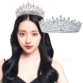 ティアラ 髪飾り ダイアナ【ハピバ HPB 誕生日 プリンセス お姫様 女王様 コスプレ ハロウィン 仮装 変装 ヘアアクセサリー パーティー お祝い イベント 結婚式2次会 小物 グッズ】定形外発送可1p660円 マジックナイト CS908524